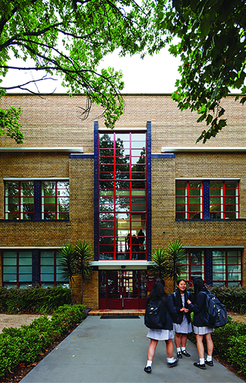 MacRoberston Girls School, Albert Park, Architect: Seabrook and Fildes, Photography: Peter Bennetts